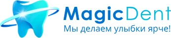 Логотип клиники Меджик дент