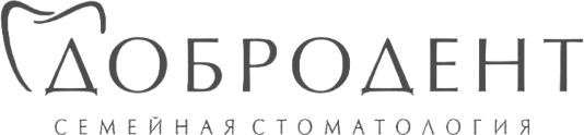 Логотип клиники Добродент
